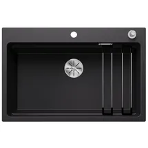 Blanco Etagon 8 schwarz + Excenterbetätigung + InFino
