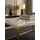 KADIMA DESIGN Weiß Gold Marmor 100 x 60 x 40 cm
