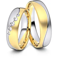 Trauringe Wien 585er Gelb-/Weiflgold - 8033