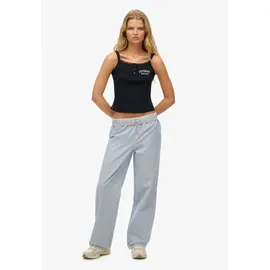 Superdry Cargohose Relaxed Fit Gestreift Blau XS