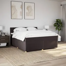 vidaXL Boxspringbett 180 x 200 cm Braun