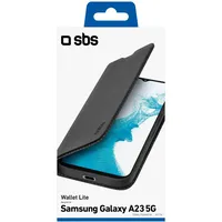 SBS Wallet Lite Galaxy A23 5G Schwarz