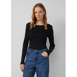 s.Oliver Geripptes Slim-Fit-Longsleeve im 2er-Pack - 40