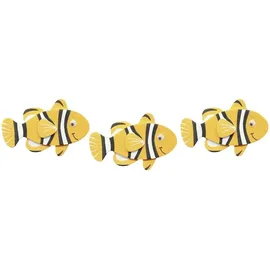 Glorex  Moosgummi Sticker Fische selbstklebend 12 Stück