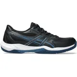 Asics GEL-FLARE 12 Netball-Schuhe, Black/Winter Sea, 44.5 - 44.5