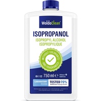 Isopropanol 70% Reinheit mit 30% destillierten Wasser - 750ml Reinigungsflüssigkeit