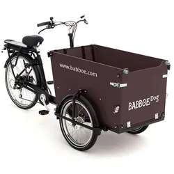 Babboe Dog-E Schwarz Modell 2024