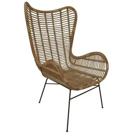 SIT Möbel SIT Sessel »Sit&Chairs«, mit geschwungenen Armlehnen, in schwarz oder natur, Shabby Chic