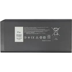 AccuCell Akku passend für Dell Latitude 5404, 7404, Li-ion, 11,1V, 8740mAh, 97Wh