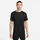 Nike Dri-FIT UV Miler kurzarm Laufshirt Herren 010 black/reflective silv L