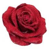 Flowerbox Wachsrose 12er-Set - goldfarben