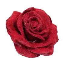 Flowerbox Wachsrose 12er-Set - goldfarben