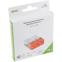 WAGO Verbindungsklemme Stecken, 2273-203/995-030