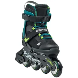 Rollerblade Microblade Kinder Schwarz/Petrol Grün 33