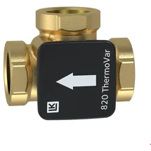 LK ARMATUR LK 820 ThermoVar thermisches Ladeventil Rp 1'' 61 °C 9 Kvs