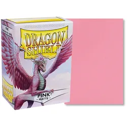 Matte Sleeves 100 - Standard Size - Pink
