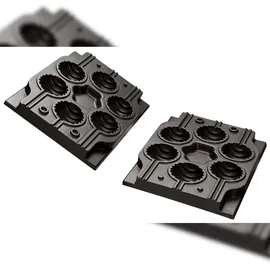 Neumärker Twist-Pop Backplattensatz für SWiNG Backsystem, Waffeleisen