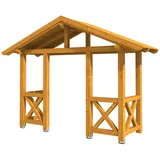 SKANHOLZ Vordach Stralsund 5 360 x 139 cm eiche hell