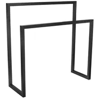 Steinbach Handtuchhalter, Edelstahl, schwarz