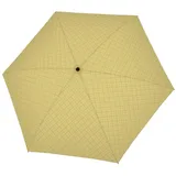Doppler Havanna Sonnenschirm gelb, gemustert