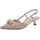 TAMARIS Damen Sling Pump mit Stilettoabsatz, grau, 39 EU