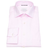 Eterna COMFORT FIT Cover Shirt in rosa unifarben, rosa, 45
