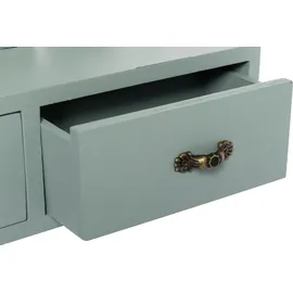 Myflair Bilderrahmen "Senja, grün", grün, B:30cm H:10cm T:37cm, MDF, MYFLAIR MÖBEL & ACCESSOIRES, Bilderrahmen, Bilderrahmen, mit 2 Schubladen, ideal auch als Schmuckkasten, Shabby Optik