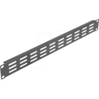 DeLock 19′′ Netzwerkschrank Panel mit Lüftungsschlitzen horizontal 1 HE