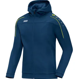 Jako Classico Kapuzenjacke nightblue/citro 34
