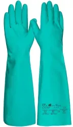 Fitzner Trivex Nitril Chemikalienschutzhandschuh, 45 cm 185-8 , 1 Karton = 36 Paar, Größe 8