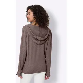 Heine Strickjacke Cardigan Braun 36