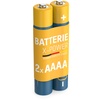 (2er-Pack) 1,5V Alkaline AAAA Batterie (Sondergröße AAAA/LR61) Batterie für Stylus Surface Pro/Dell Venue Pro Tablet, "Leuchtie" Hunde Leuchthalsbänder