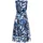 Betty & Co Sommerkleid Blau/Weiß 40