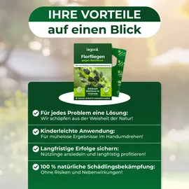 LEGO Florfliegenlarven gegen Blattläuse und Thripse 5 Träger à 2 Lieferungen