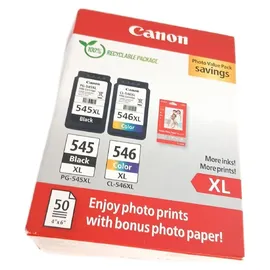 Canon PG-545XL schwarz + CL-546XL CMY