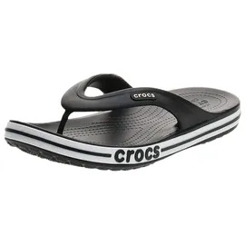 Crocs Bayaband Flip Flop,Black/White,41/42 EU