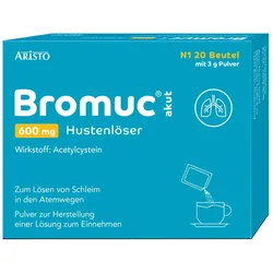 Bromuc akut 600 mg Hustenlöser Plv.z.H.e.L.z.Einn. 20 St