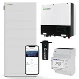 Growatt SPH6000TL3-BH-UP 6kW Hybrid Wechselrichter mit 17.9kWh Solarspeicher-Set