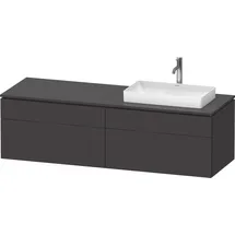 Duravit Waschtischunterschrank 4 Auszüge 162,0 x 48,2 x 55,0 cm Grau