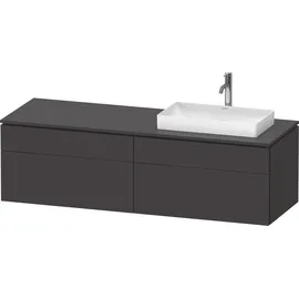 Duravit Waschtischunterschrank 4 Auszüge 162,0 x 48,2 x 55,0 cm Grau