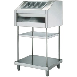 Selbstbedienungsbrot- besteck-, servietten- und tablettenspender-möbel - 800x700x1600 mm - 10475500 Eurast