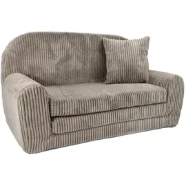 FORTISLINE Kindersofa Rosalia Mini 78 x 45 x 40 cm Textil braun