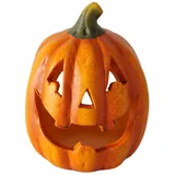 Boltze Teelichthalter Zucca Orange