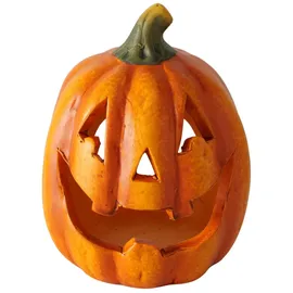 Boltze Teelichthalter Zucca Orange