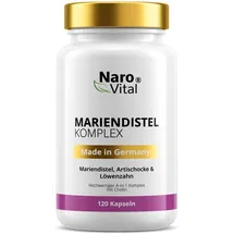 NaroVital Mariendistel Artischocke Löwenzahn Komplex Kapseln 120 St.
