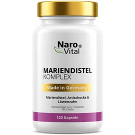 NaroVital Mariendistel Artischocke Löwenzahn Komplex Kapseln 120 St.