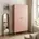 100 202 52 cm Beige/Rosa