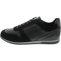 GEOX Herren U Renan A Sneaker, Black, 44 EU