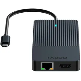 Rapoo UCM-2006 USB-C Multiport Adapter Grau