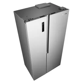 Gorenje NRS917E41X Side-by-Side (544 l, 1786 mm hoch, Grau)
